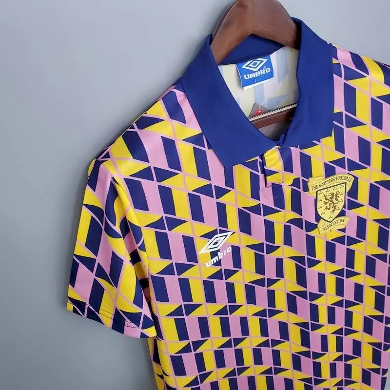 Scotland 1988/89 Third Retro Jersey - Image 4