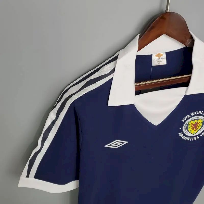 Scotland 1978 Home Retro Jersey - Image 2
