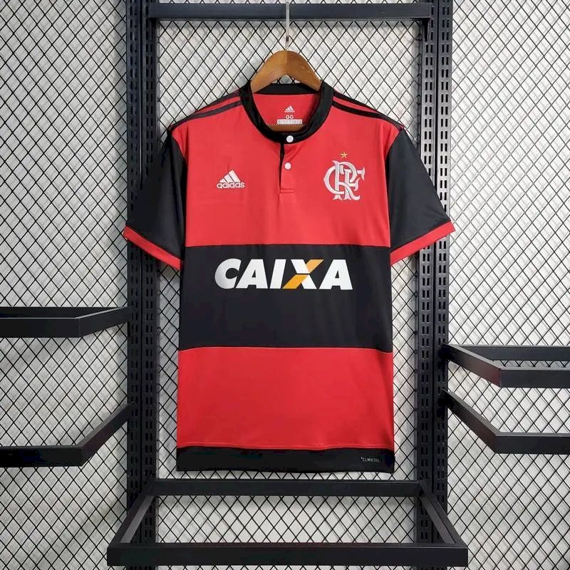 Flamengo 2017/18 Home Retro Jersey - Image 11