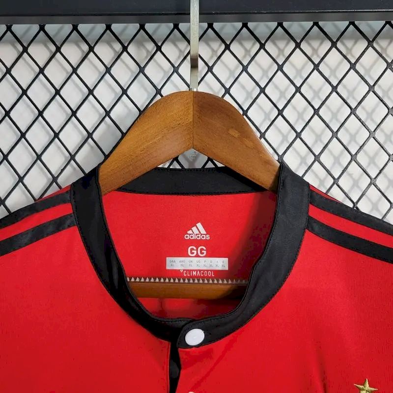 Flamengo 2017/18 Home Retro Jersey - Image 5