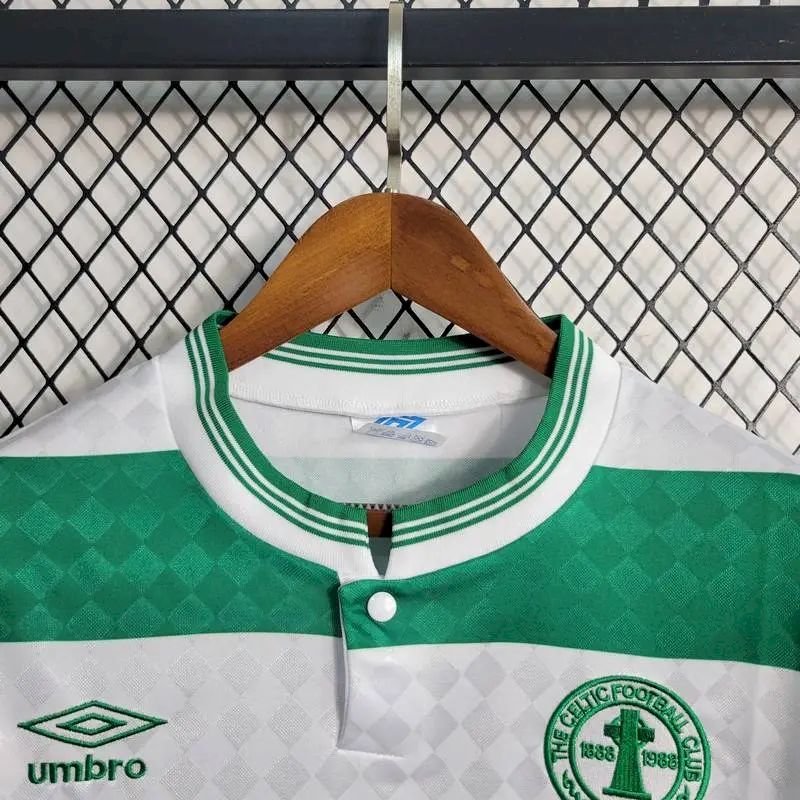 Celtic 1987/88 Home Long Sleeves Retro Jersey - Image 7