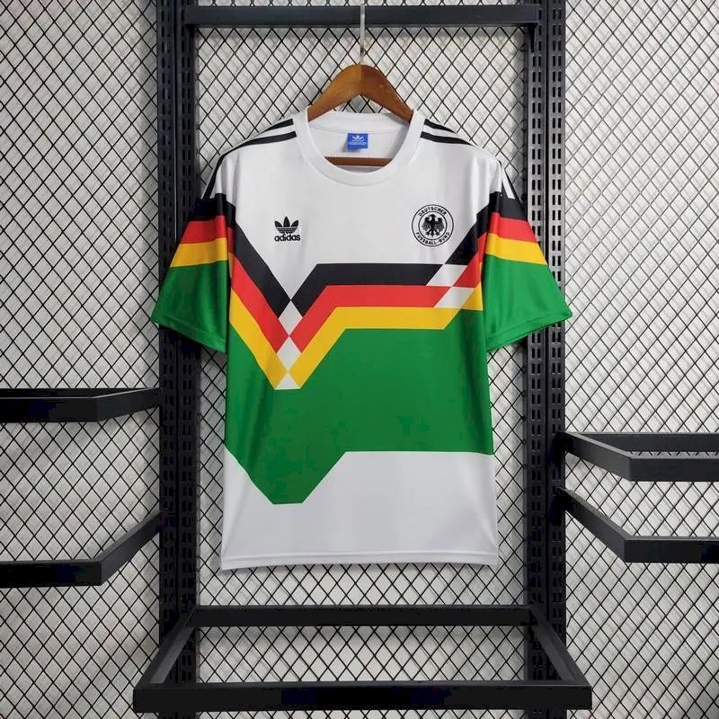 Germany 1990 Word Cup Retro Jersey - Image 2