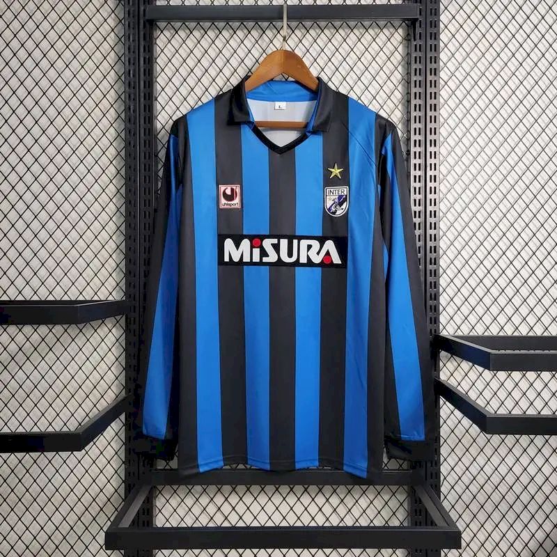 Inter Milan 1998 Home Long Sleeves Retro Jersey
