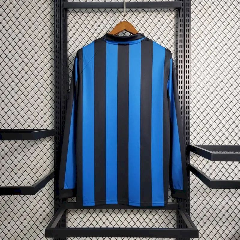 Inter Milan 1998 Home Long Sleeves Retro Jersey - Image 5