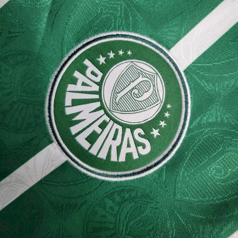Palmeiras 1993 Home Long Sleeves Retro Jersey - Image 5