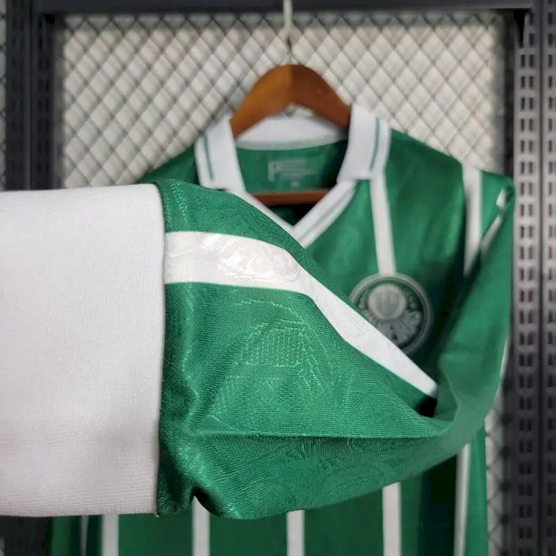 Palmeiras 1993 Home Long Sleeves Retro Jersey - Image 7