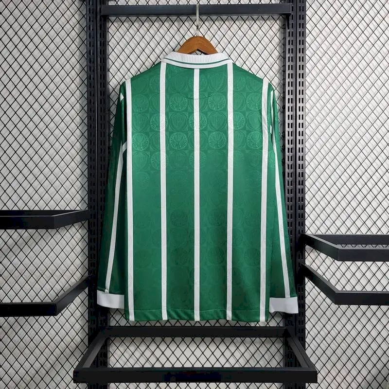 Palmeiras 1993 Home Long Sleeves Retro Jersey - Image 8