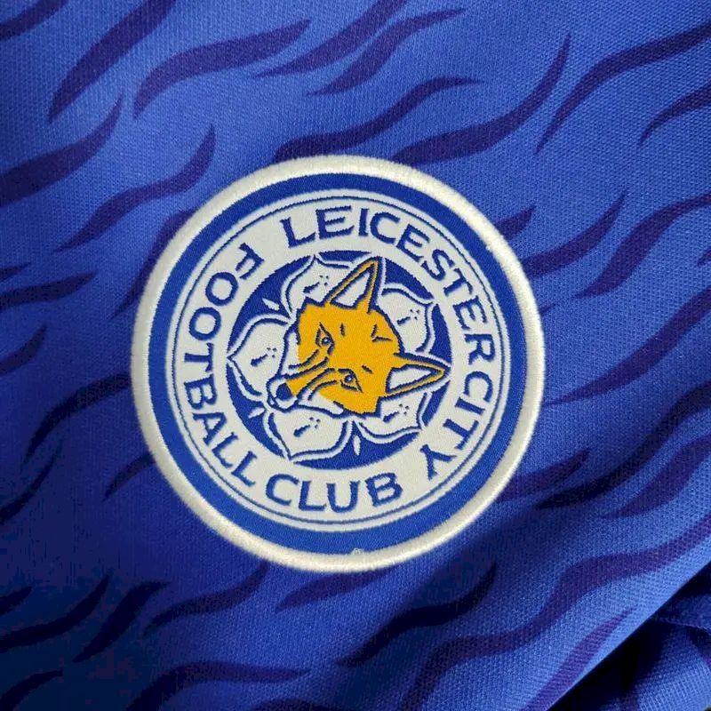 Leicester City 1992/94 Home Retro Jersey - Image 5