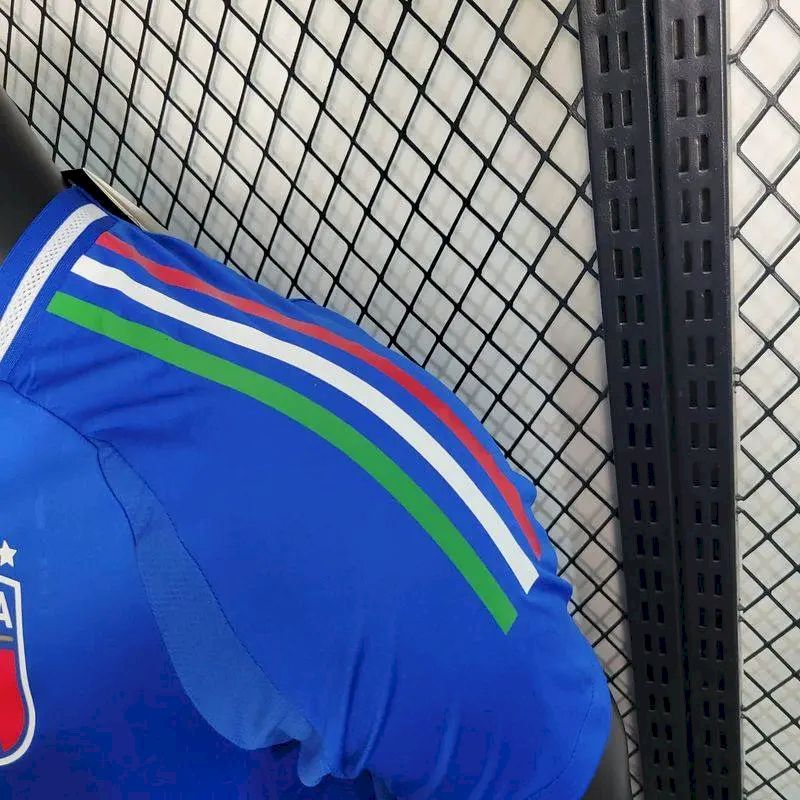 Italy 2024/25 Euro Home Jersey Player Version - Image 5