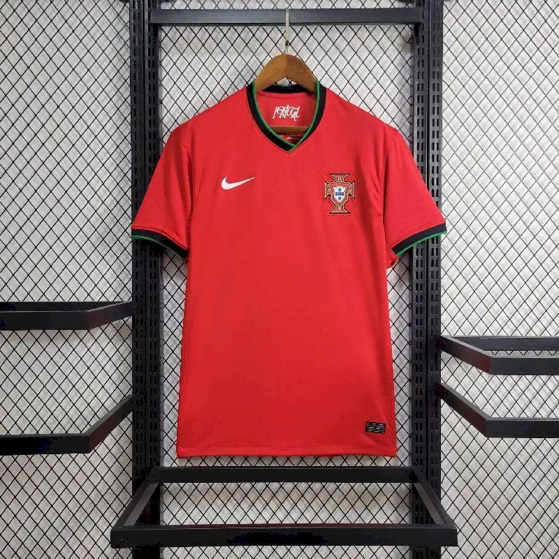 Portugal 2024/25 Euro Home Jersey - Image 2