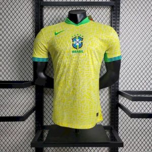 Brazil 2024/25 Home Jersey Player Version