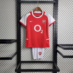 Arsenal 2002/04 Home Kids Kit