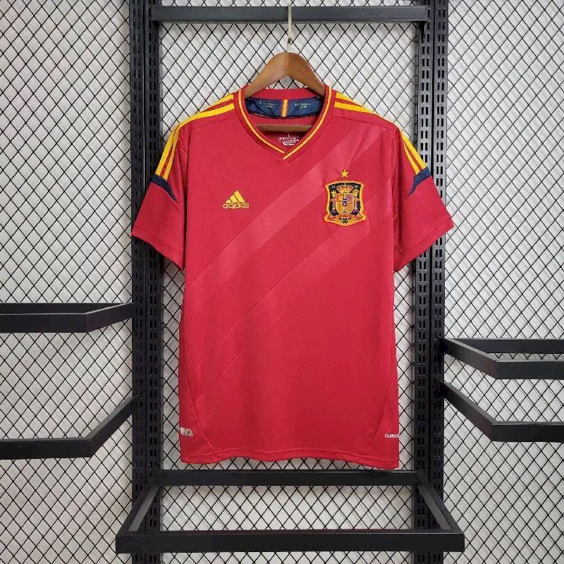 Spain 2012 Home Retro Jersey - Image 2