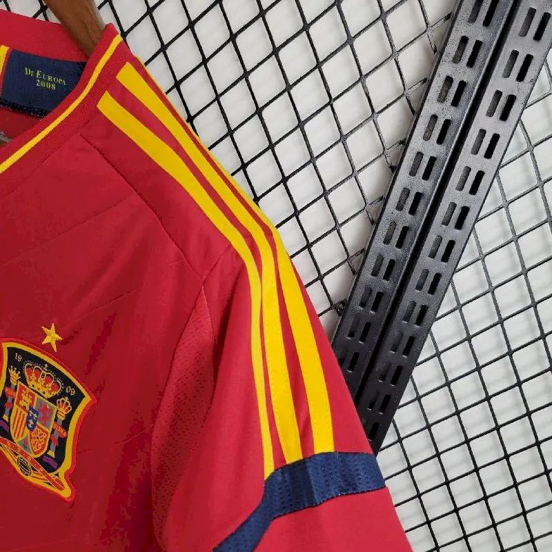 Spain 2012 Home Retro Jersey - Image 8