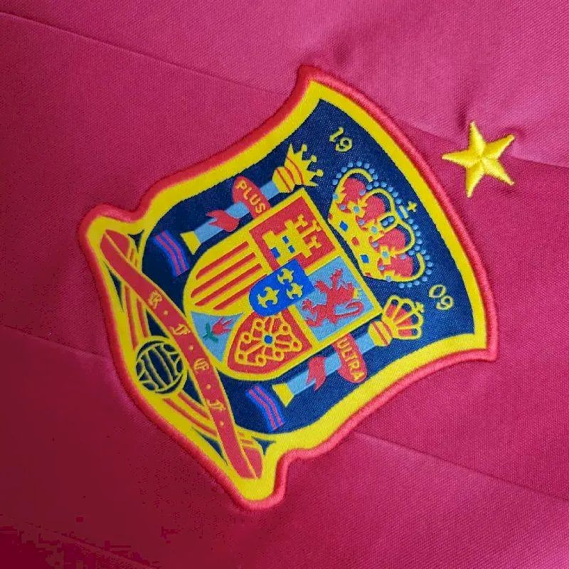 Spain 2012 Home Retro Jersey - Image 7