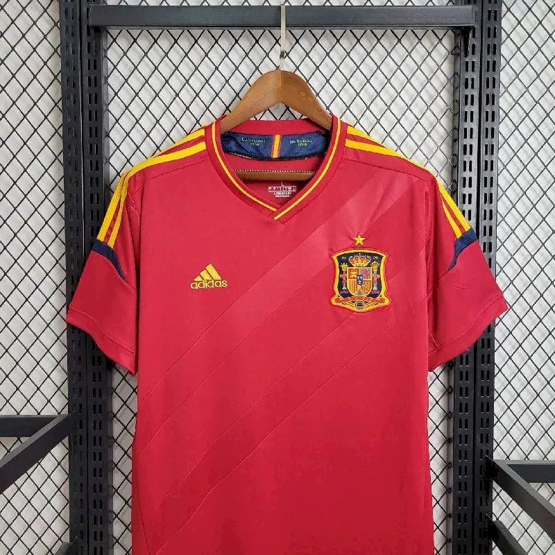 Spain 2012 Home Retro Jersey - Image 5