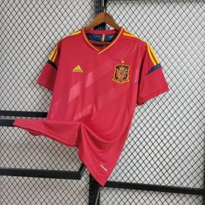 Spain 2012 Home Retro Jersey