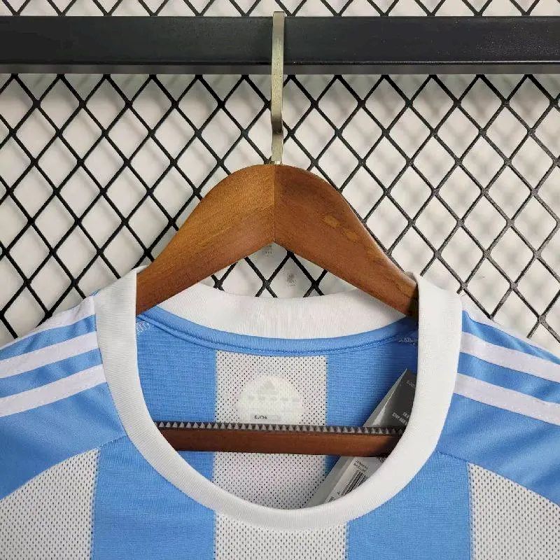 Argentina 2010 Home Retro Jersey - Image 6