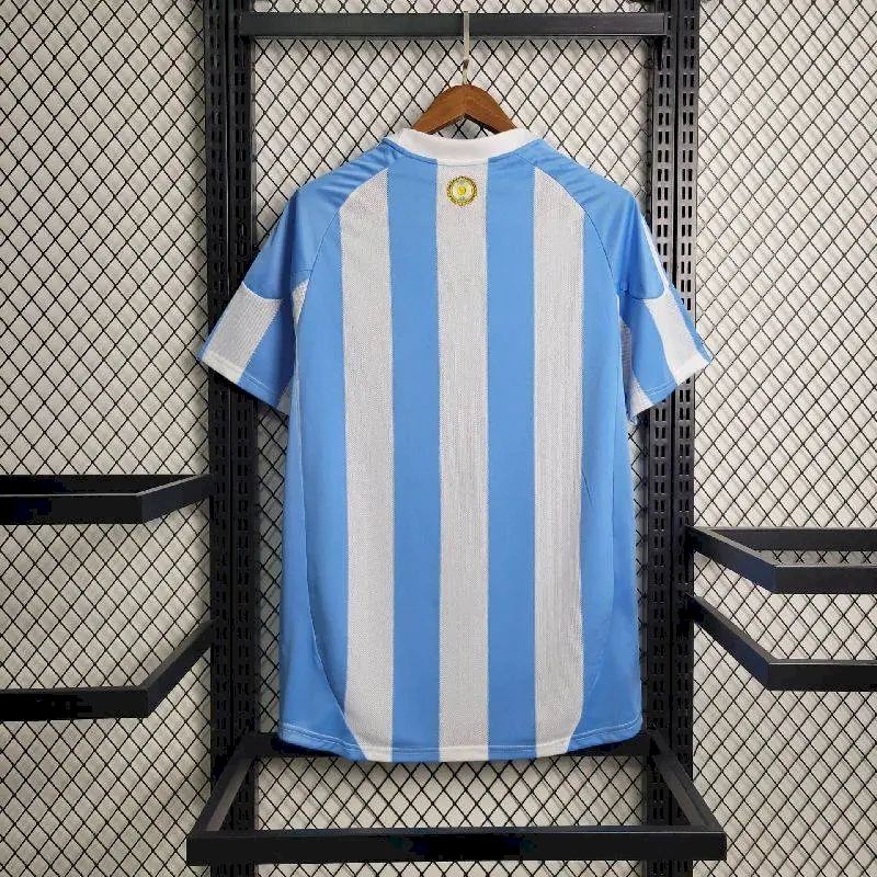 Argentina 2010 Home Retro Jersey - Image 4