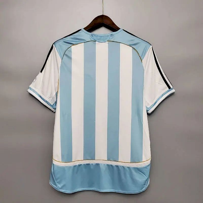 Argentina 2006 Home Retro Jersey - Image 10