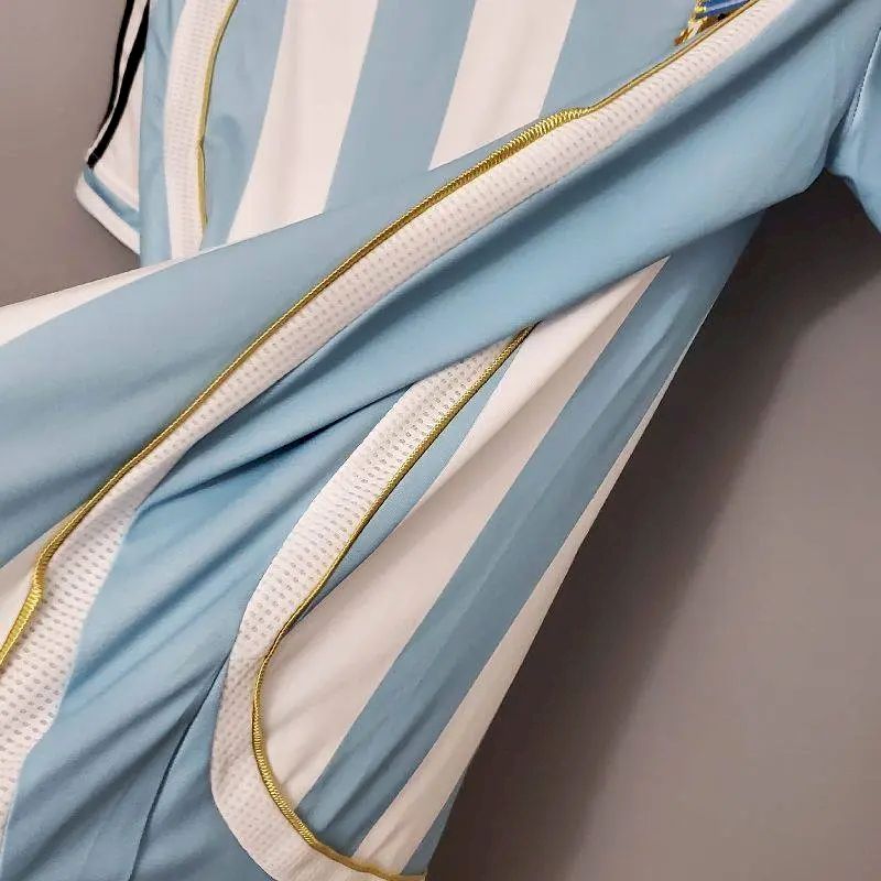 Argentina 2006 Home Retro Jersey - Image 7