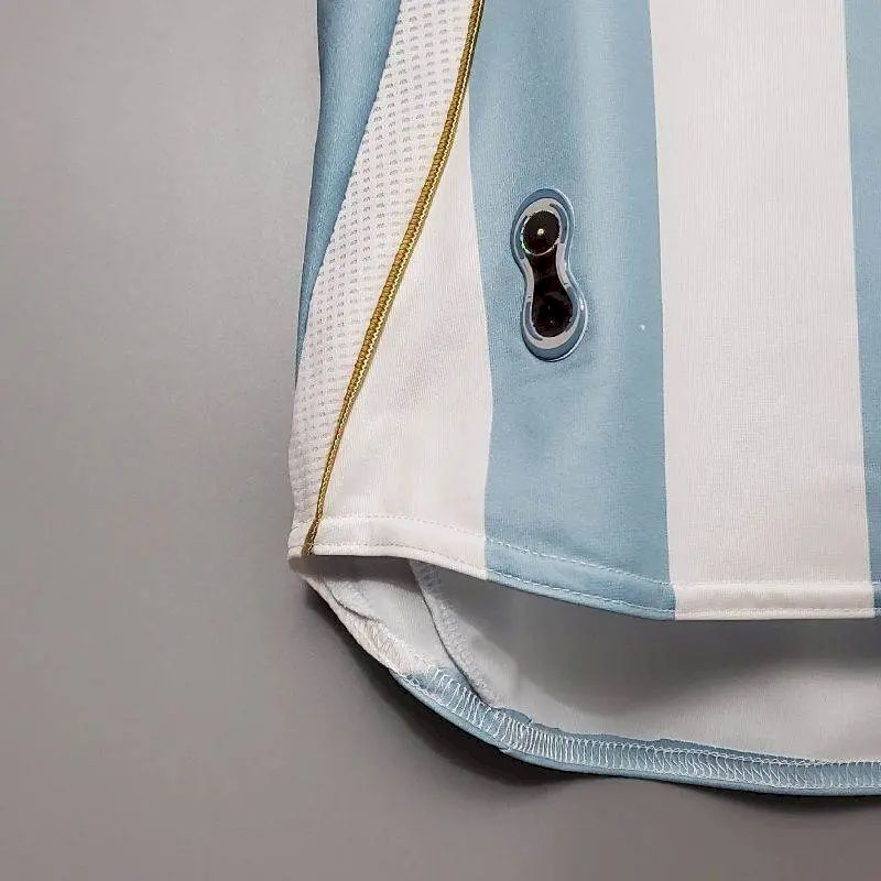 Argentina 2006 Home Retro Jersey - Image 5
