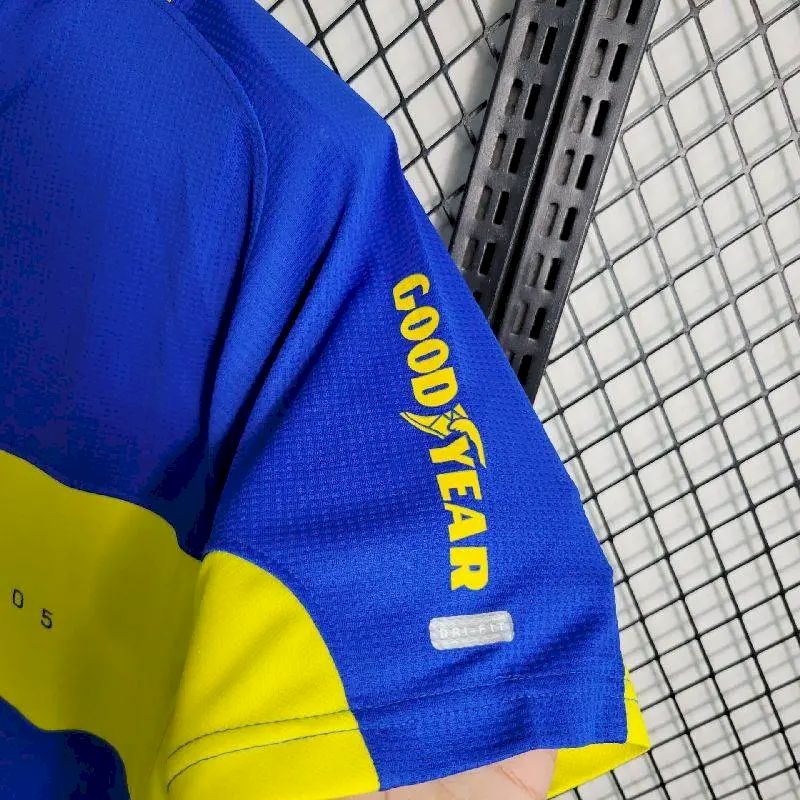 Boca Juniors 2005 100th Anniversary Edition Retro Jersey - Image 6