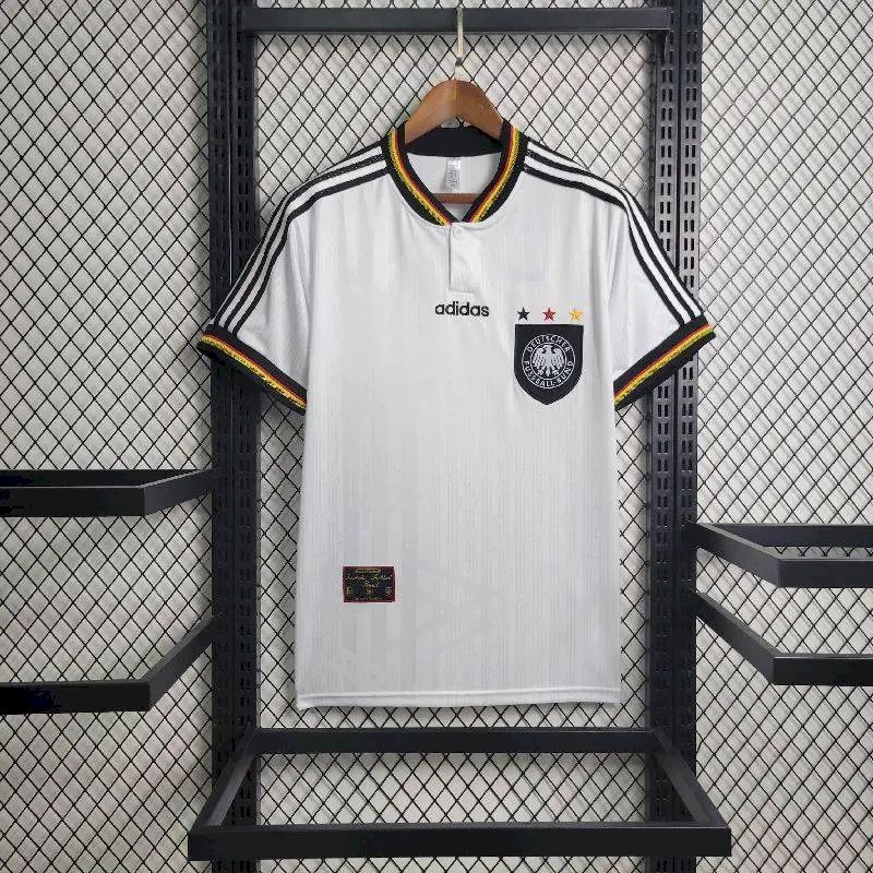 Germany 1996 Home Retro Jersey - Image 2