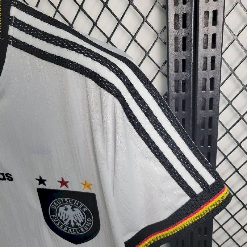 Germany 1996 Home Retro Jersey - Image 4