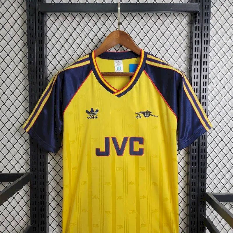 Arsenal 1988/89 Away Retro Jersey - Image 6