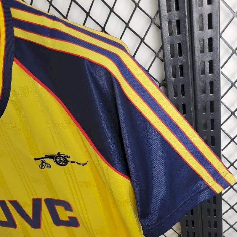 Arsenal 1988/89 Away Retro Jersey - Image 5