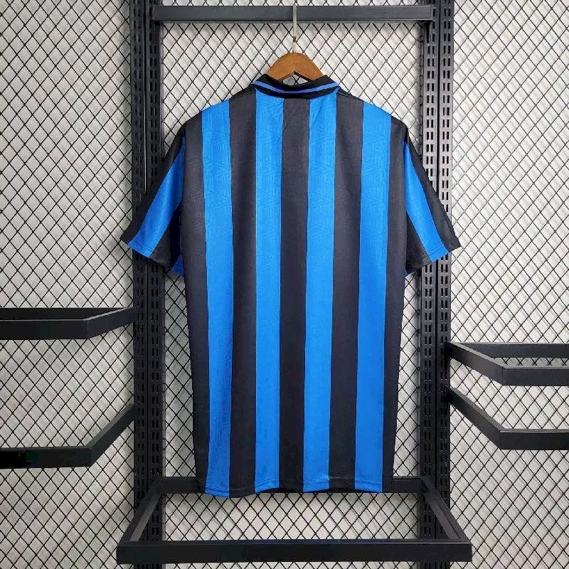 Inter Milan 1992/93 Home Retro Jersey - Image 7