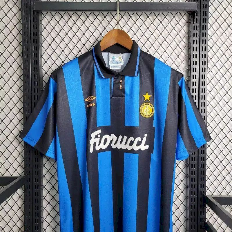 Inter Milan 1992/93 Home Retro Jersey - Image 3
