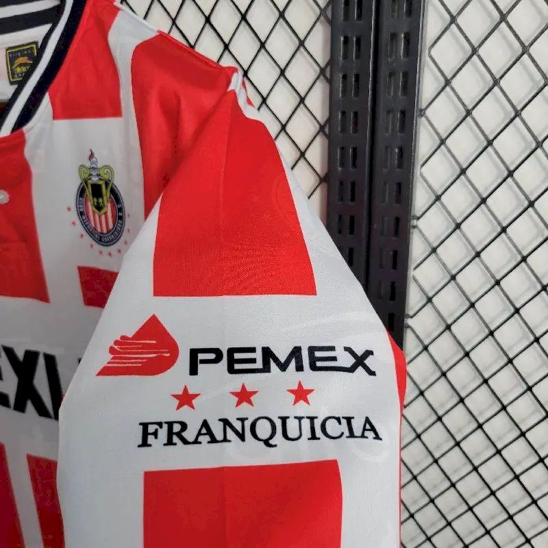 Chivas 1995/96 Home Retro Jersey - Image 6