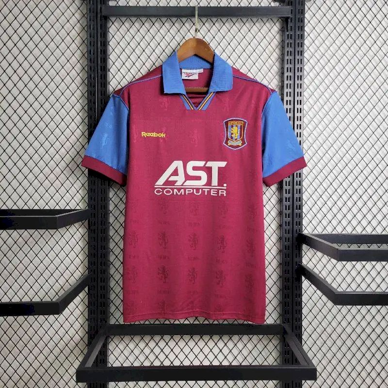 Aston Villa 1995/96 Home Retro Jersey - Image 2