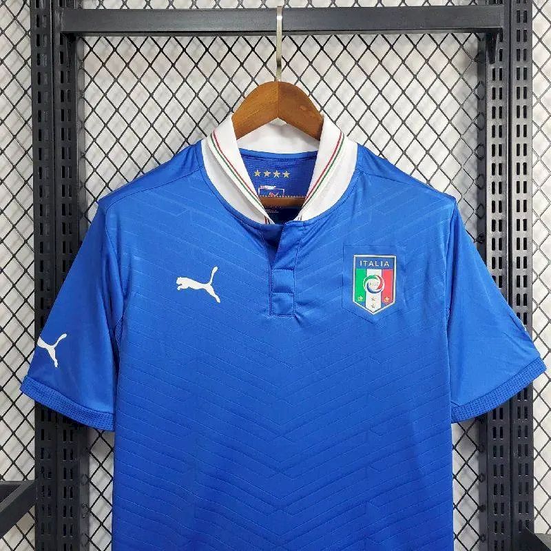 Italy 2012 Euro Home Retro Jersey - Image 8