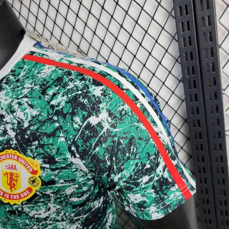 Manchester United 2024/25 Stone Roses Originals Icon Edition Jersey Player Version - Image 5