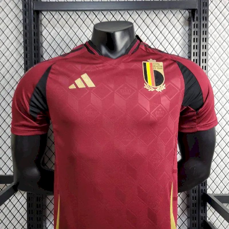 Belgium 2024/25 Euro Home Jersey Player Version - Image 2