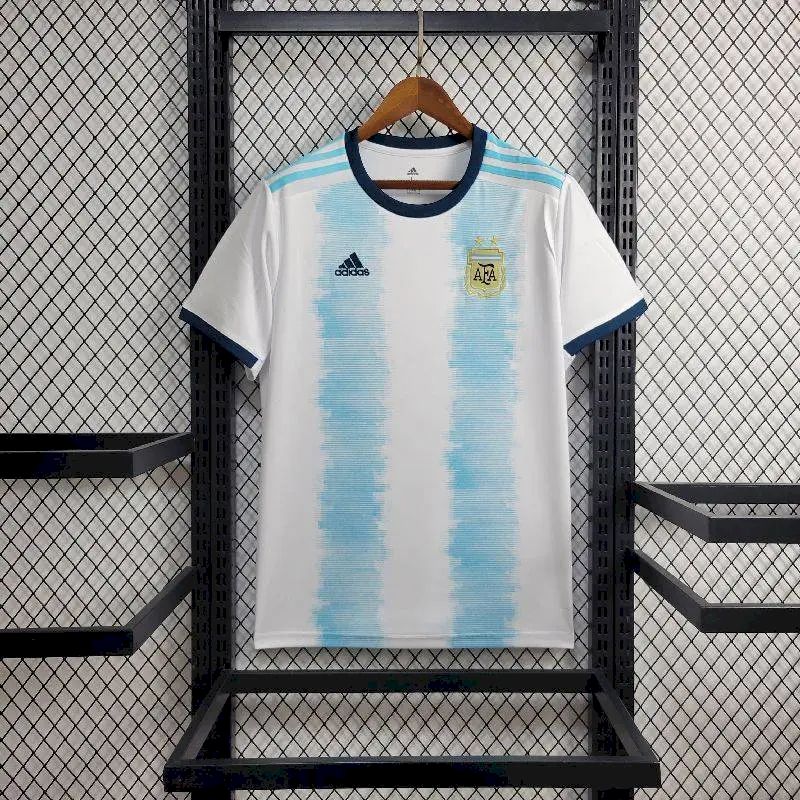 Argentina 2019 Home Retro Jersey - Image 2