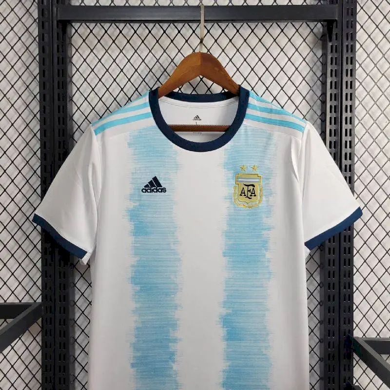 Argentina 2019 Home Retro Jersey - Image 9