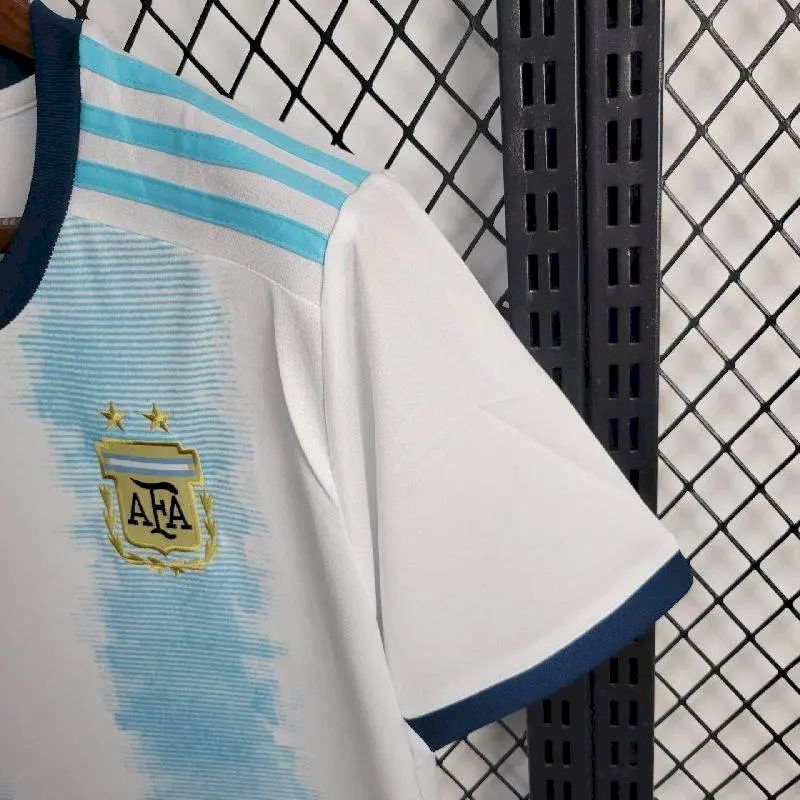 Argentina 2019 Home Retro Jersey - Image 5