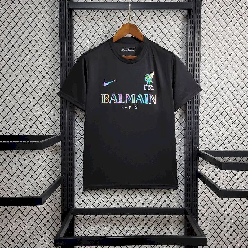 Liverpool 2024/25 Balmain Co-Branded Edition T-shirt