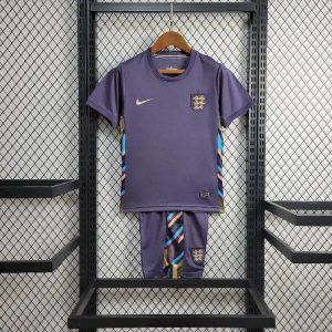 England 2024/25 Euro Away Kids Kit