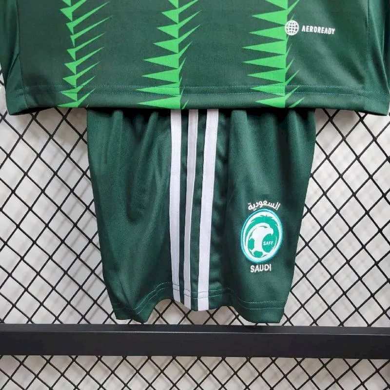 Saudi Arabia 2024/25 Home Kids Kit - Image 5