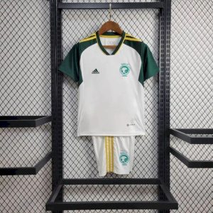 Saudi Arabia 2024/25 Away Kids Kit