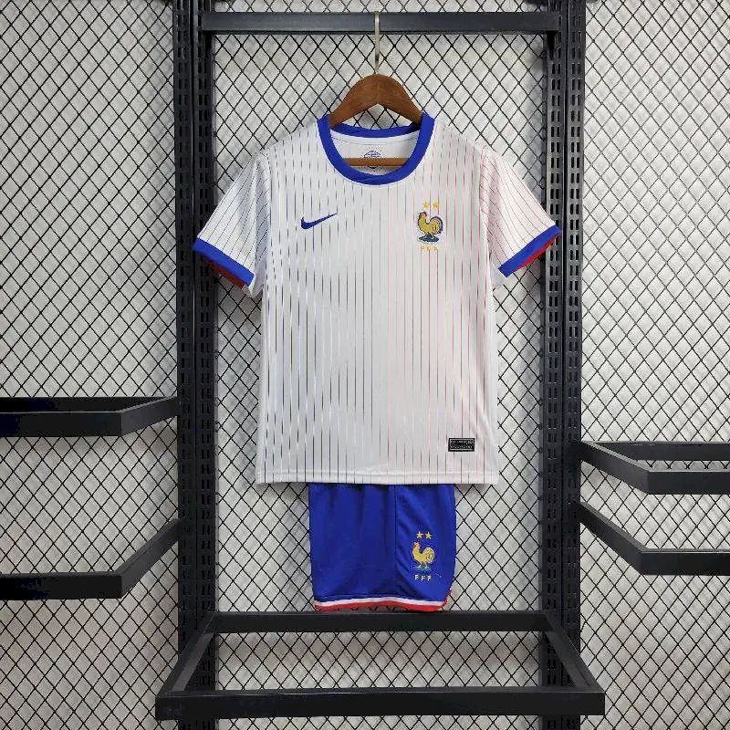 France 2024/25 Euro Away Kids Kit