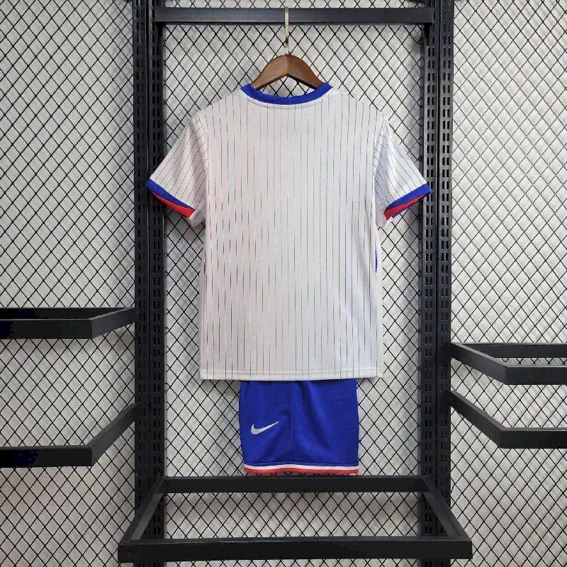 France 2024/25 Euro Away Kids Kit - Image 6