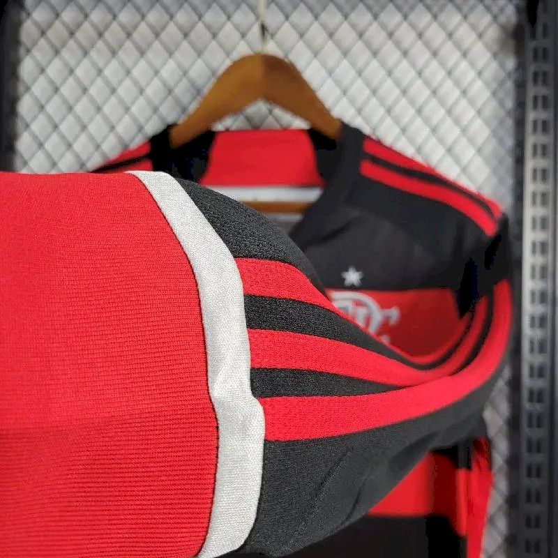Flamengo 2024/25 Home Long Sleeves Jersey - Image 7
