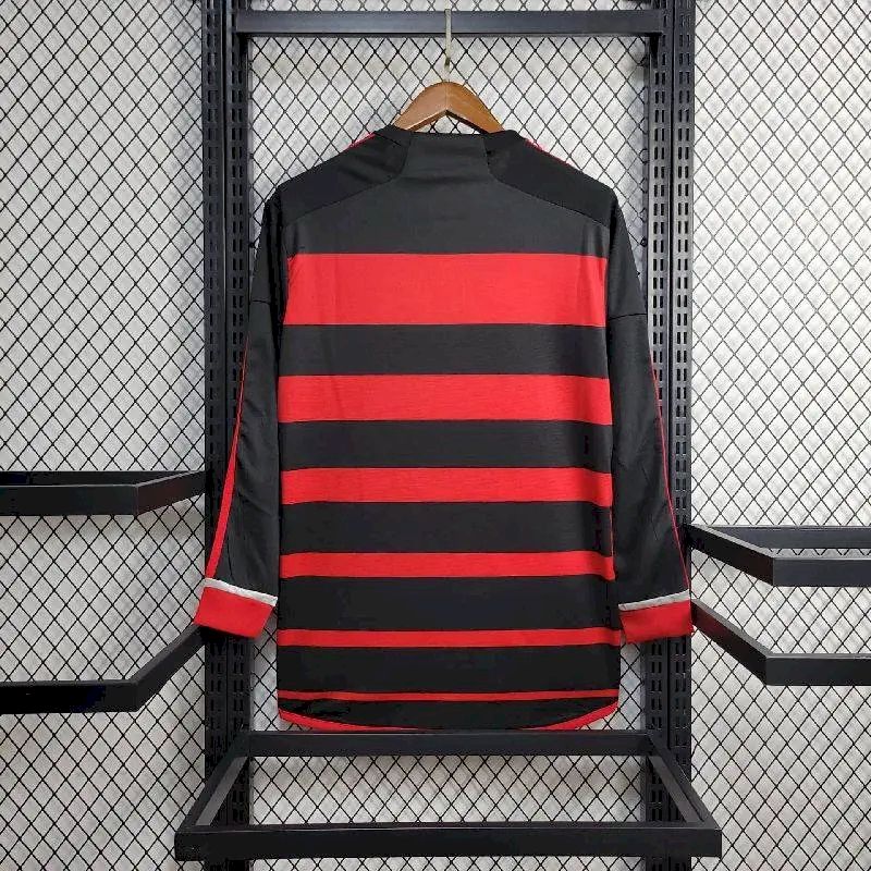 Flamengo 2024/25 Home Long Sleeves Jersey - Image 6
