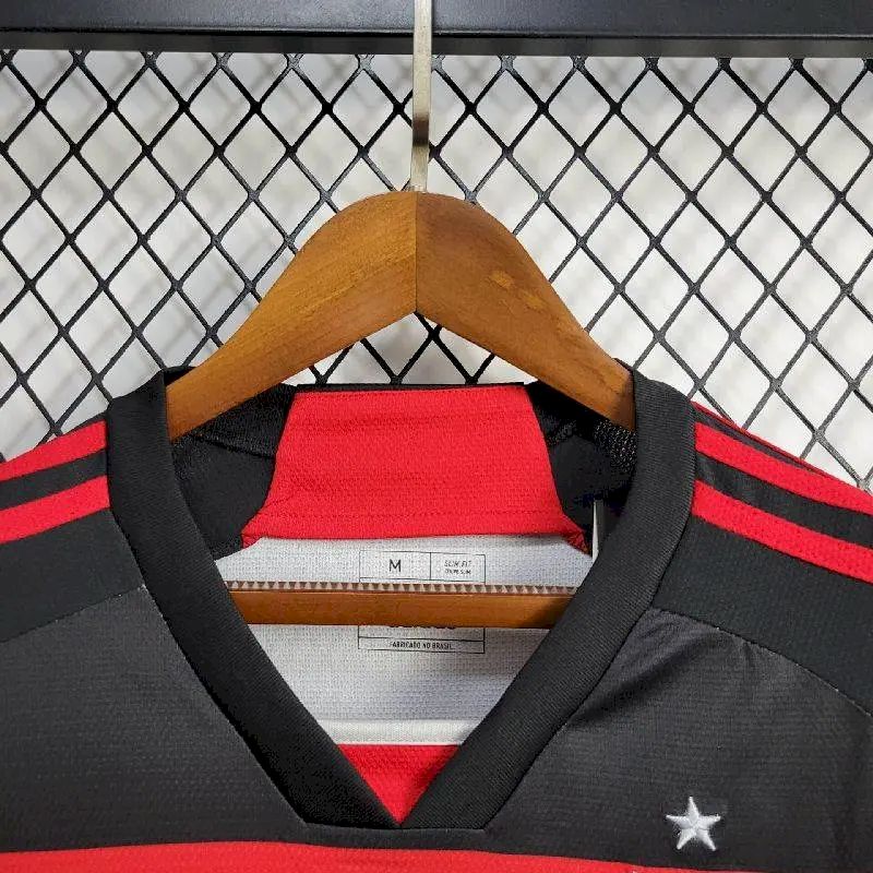 Flamengo 2024/25 Home Long Sleeves Jersey - Image 4